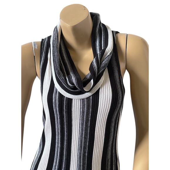 INC Womens Petite Size Large PL Sleeveless Silk Blend Cowl Neck Knit Top Shirt - Picture 5 of 6